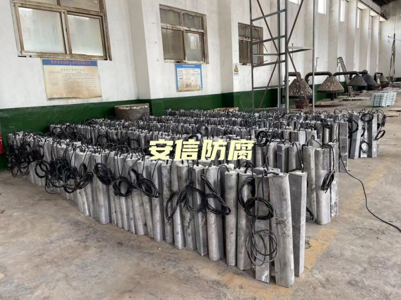 我公司鎂陽極，鋁合金陽極，鋁犧牲陽極，鎂陽極，鎂合金犧牲陽極在呼和浩特煉油廠的使用被評為優(yōu) 秀生產商